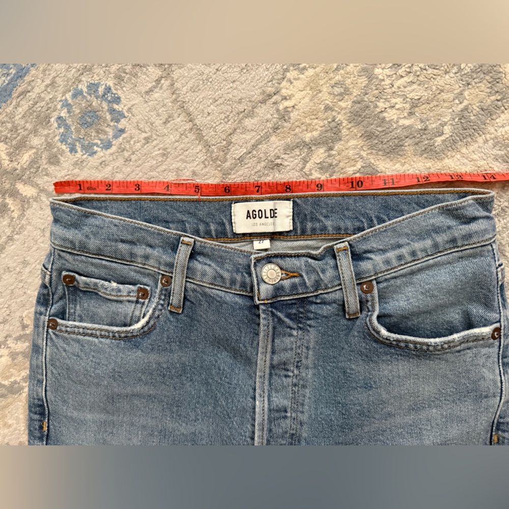 AGOLDE Nico High Rise Slim Straight Murmur - Picture 10 of 14